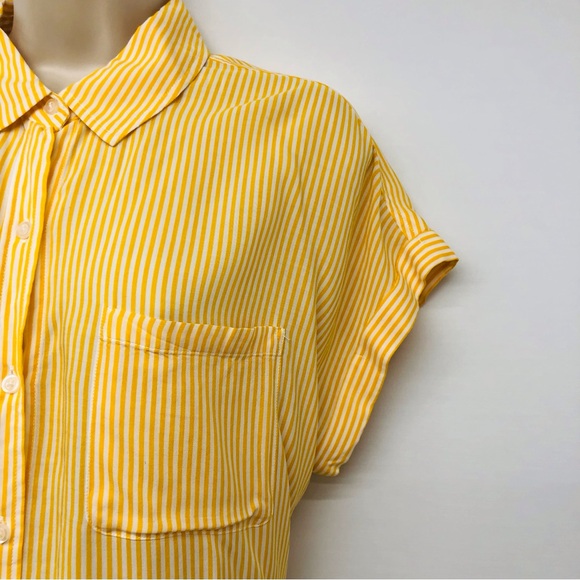 Cosmic Blue Love Yellow Stripe Tunic - Picture 7 of 16